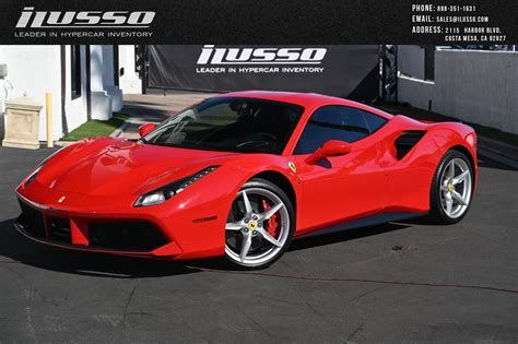 Used 2017 Ferrari 488 GTB ILusso Palm Beach Stock 221813