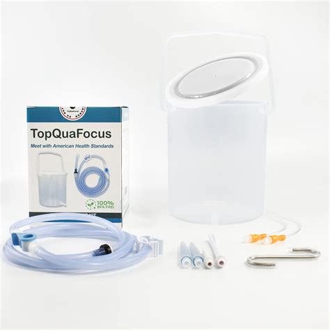 Buy TopQuaFocus Plastic Enema Bucket Kit Home Coffee Enemas For Men