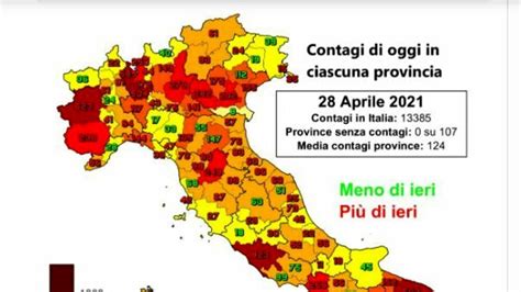 Cambio Colori Le Regioni In Zona Gialla E Arancione