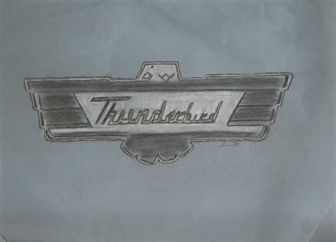 Ford Thunderbird Logo by LordVanDracona on deviantART