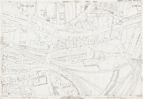 Old Ordnance Survey Map 201 11 10 Shipley And Saltaire Yorkshire In 1891