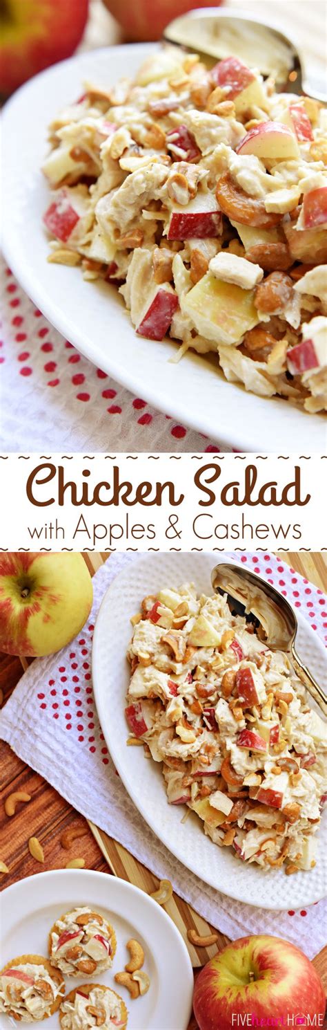 Chicken Salad With Apples And Cashews ~ A Honey Kissed Autumn Spin On Classic Sonoma Chicken