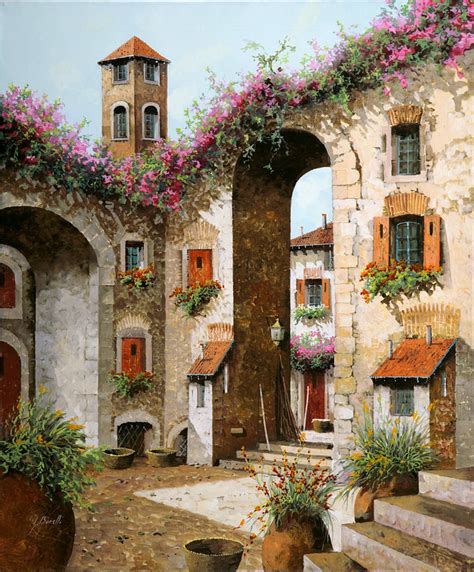 Il Campanile Piu Bello Painting By Guido Borelli Fine Art America