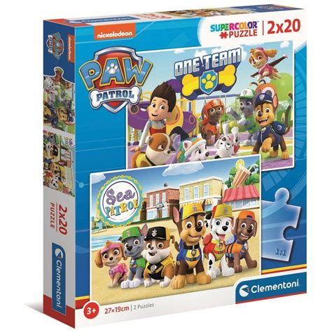 La Pat Patrouille Coffret Puzzles X Pi Ces Smyths Toys France