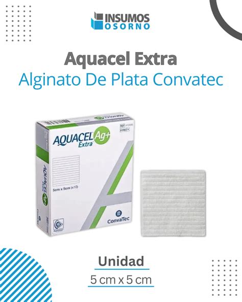 Ap Sito Aquacel Extra Alginato De Plata X Cm Convatec Unidad