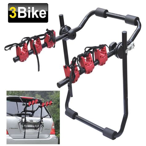 Universal Rear Mounted 3 Bicycle Car Cycle Bike Carrier Rack China Bike Rack And Bike Carrier