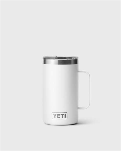 Yeti Rambler 24 Oz Mug White Bstn Store