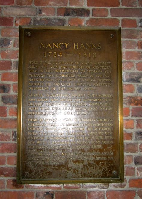 Photo Nancy Hanks 1784 1818