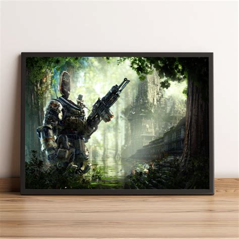 Titanfall Poster Jack Cooper Wandkunst Roboter Spiel Druck Bestes