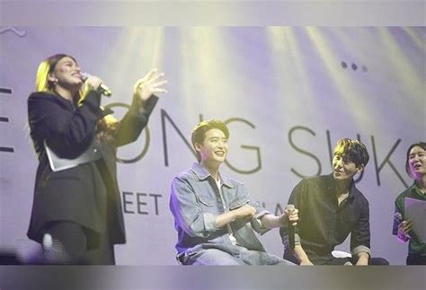 Lee Jong Suk Shin Jae Ha Give Double The Fun At Manila Fan Meeting