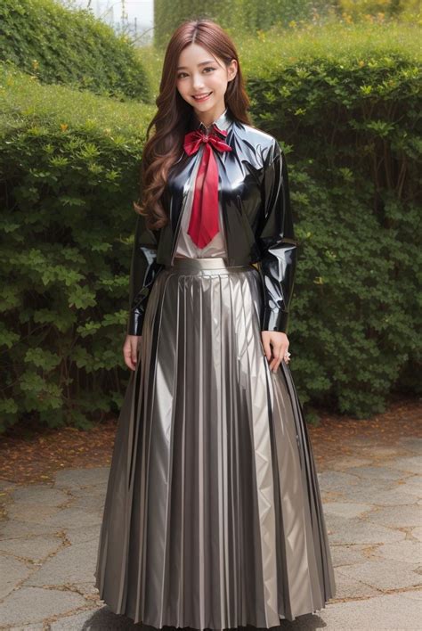 Leather Dresses Leather Outfit Leather Fashion Full Maxi Skirt