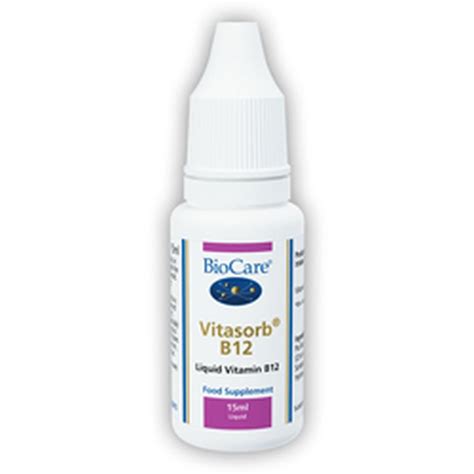 Biocare Nutrisorb Methyl B12 15ml Edinburgh Centre Of Nutrition And Therapy