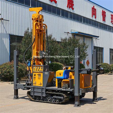 150m180m200m Mobile Crawler Equipment Hydraulic Portable Borehole