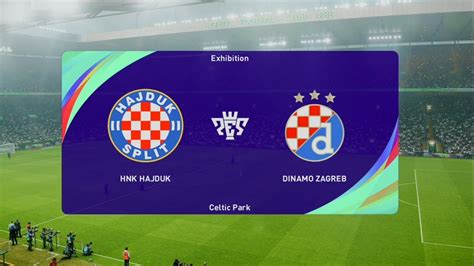 HNK Hajduk Split Vs Dinamo Zagreb PES HNL Liga 22 23 YouTube