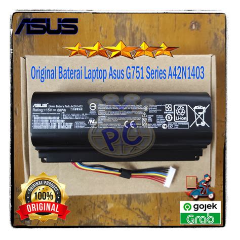 Jual Battery Batrai Batray Original Baterai Batre Laptop Asus G751