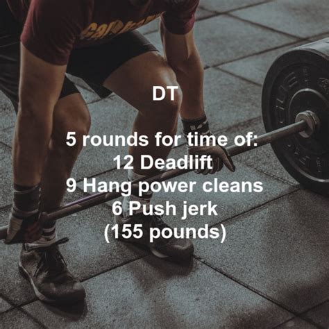 DT workout: all you need to know - Non Stop Crossfit