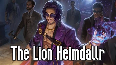 Smite Skin Showcase The Lion Heimdallr Youtube