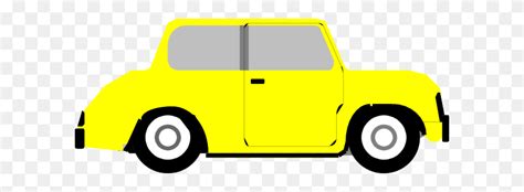 Bright Yellow Car Clip Art Yellow Car Clipart Flyclipart