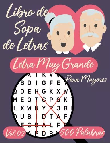 Sopa De Letras Para Mayores Letra Muy Grande Vol Zne Env O Gratis