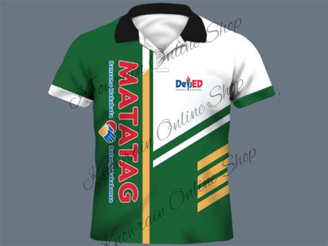 DEPED Matatag Poloshirt For Male And Female Teachers Full Sublimation