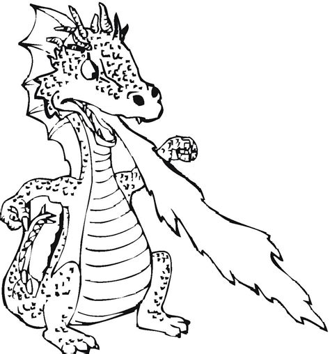 Printable Coloring Pages For Dragons