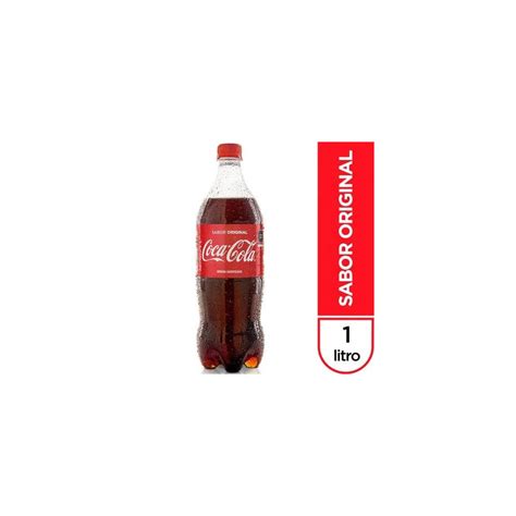 Gaseosa Coca Cola Botella 1l