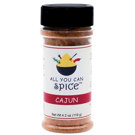 Cajun Seasoning 6 Oz Seasonings Cajun Seasoning Natural Spice