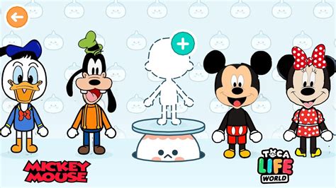 Mickey Mouse And Friends In Toca Boca Toca Life World N Youtube