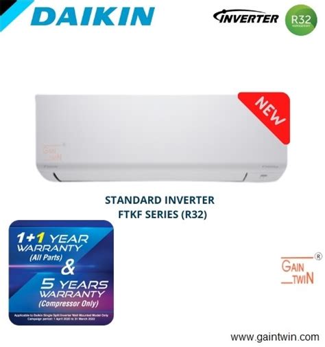 Daikin 1hp Standard Inverter Wall Mounted Ftkf25rkf25 Daikin Air Cond