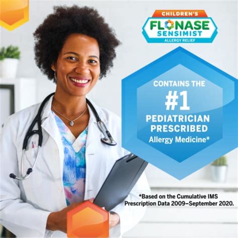 Flonase Sensimist Spray Non Drowsy Children's Allergy Fluticasone ...