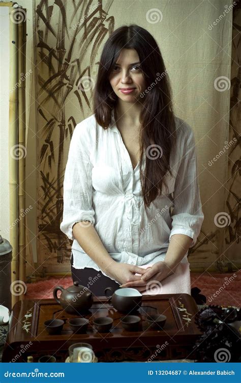 Gongfu Tea Ceremony Stock Image Image Of Dark Teapot