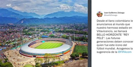 Este Es El Primer Estadio De Latinoamérica En Llamarse Pelé Tras Pedido De Fifa América Deportes