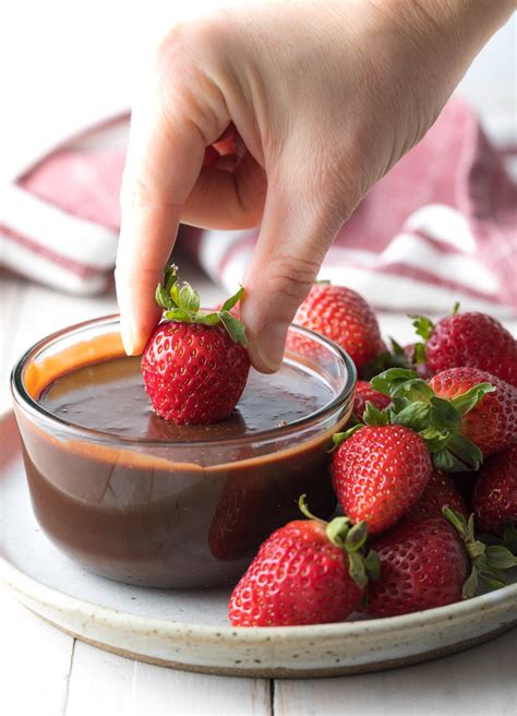 Easy Chocolate Fondue (+ Dippers) - A Spicy Perspective