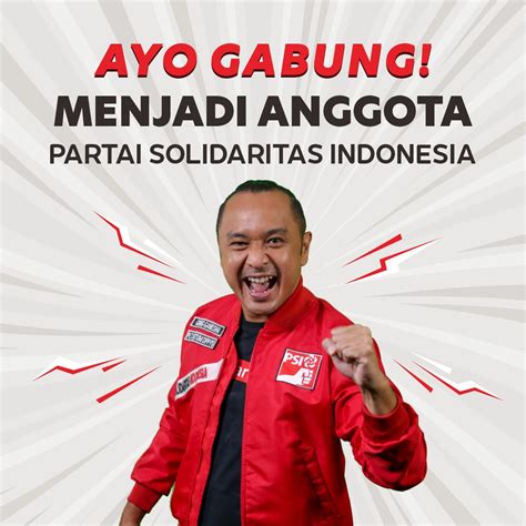 MENJADI ANGGOTA – Partai Solidaritas Indonesia