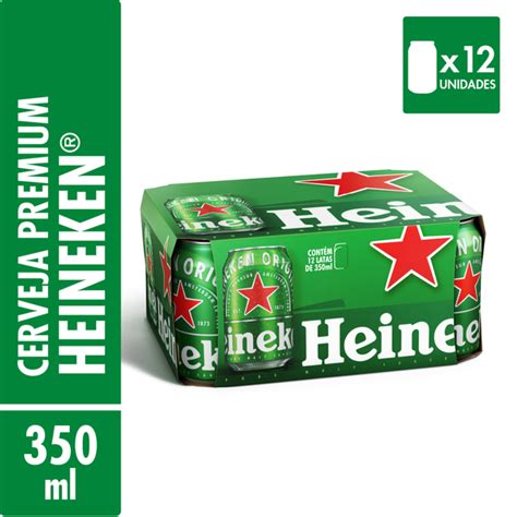 Cerveja Heineken Pilsen Lata Ml Pack Unidades A Partir De