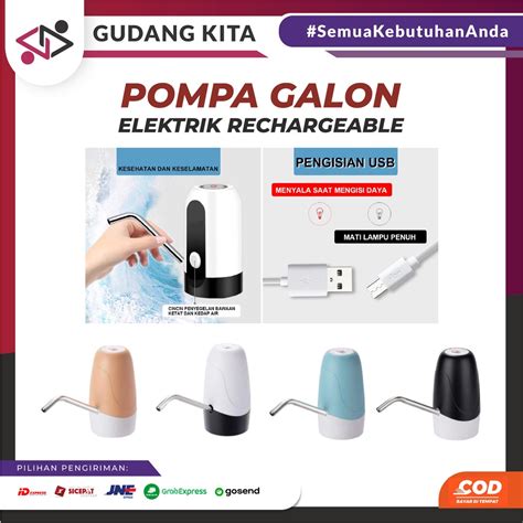 Jual POMPA GALON ELECTRIC OTOMATIS POMPA GALON ELEKTRIK DISPENSER AIR