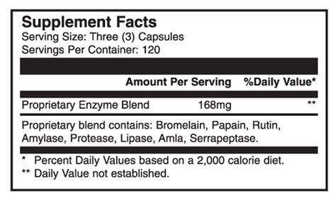 Vitalzym Extra Strength 360 180 60 Caps From World Nutrition