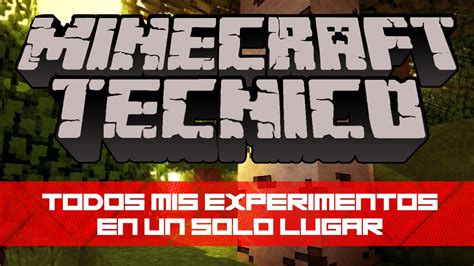 Minecraft Tecnico La Serie Youtube