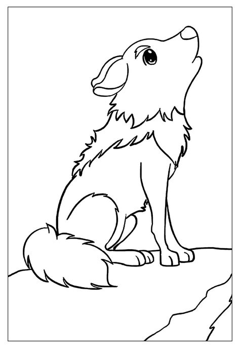 Desenhos De Lobo Para Colorir E Imprimir Tudo Para Colorir