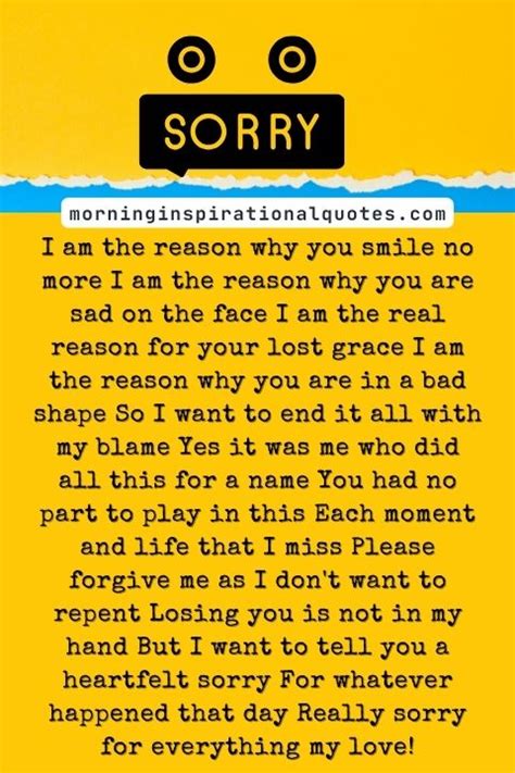 Sorry Poems For Her