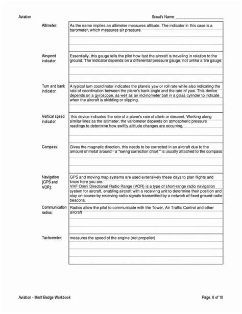 Cit In The Community Merit Badge Workbook