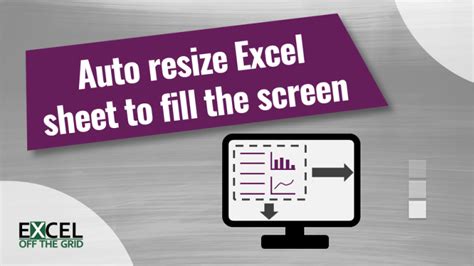 How To Resize Excel Sheet Ways Manual Automatic