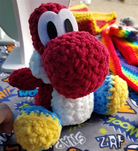 Yoshi Plushie - Etsy