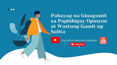 Paggamit Ng Angkop Na Mga Pahayag Sa Pagbibigay Ng Oipnyon Angkop Apela