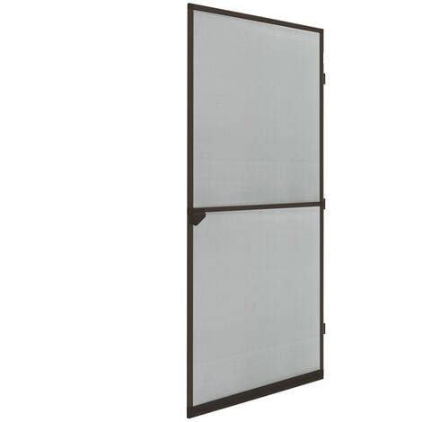 ECD Germany Zanzariera Per Porte Finestre In Alluminio 100x220 Cm