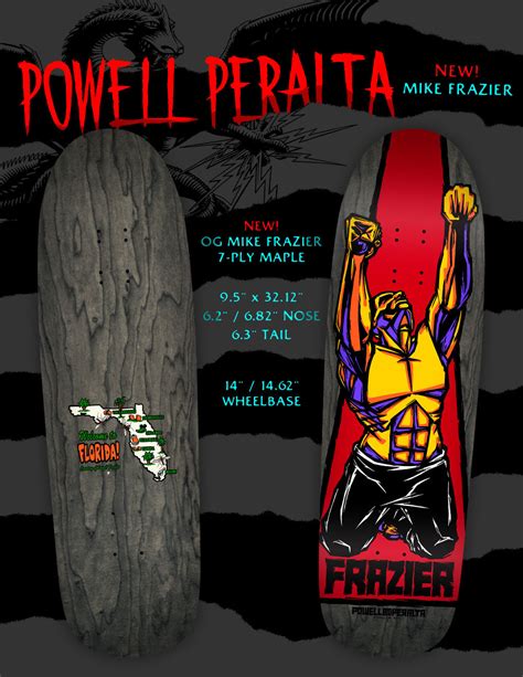 Tony Hawk Artifact Shaped 95 Powell Peralta Fraizer Yellowman And