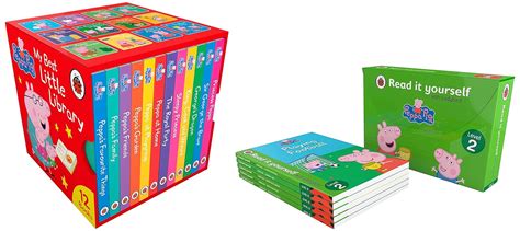 PEPPA PIG READ IT YOURSELF TUCK BOX LEVEL 2 5 PEPPA RIY BOOKS IN