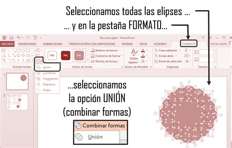 Minitutorial Powerpoint Combinar Formas UniÓn Cortar Coser Y Crear