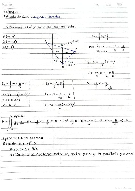 Solution Apuntes Con Ejercicios C Lculo De Rea Con Integrales