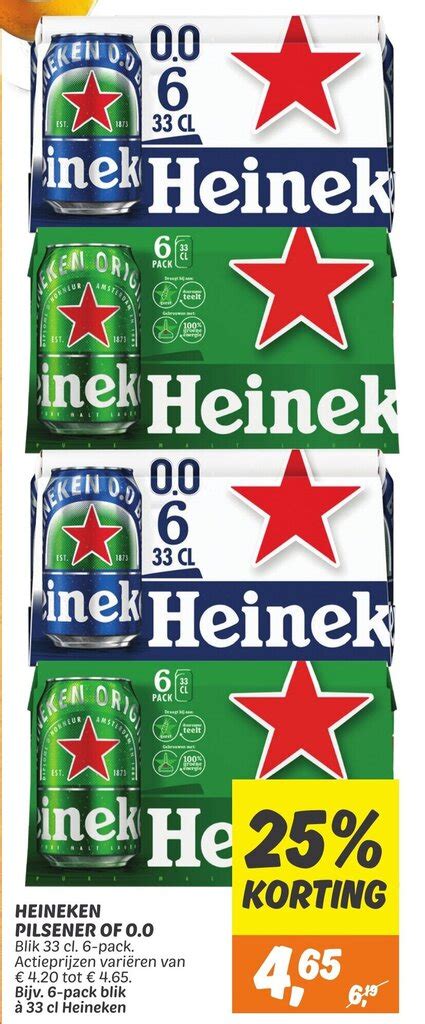 Heineken X Cl Aanbieding Bij Dekamarkt